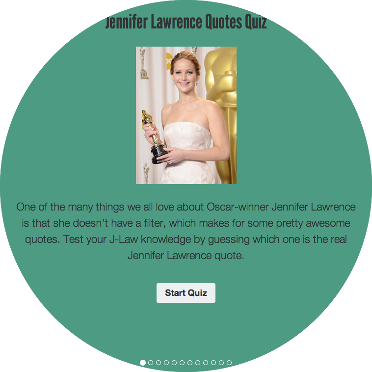 Jennifer Lawrence Quiz App